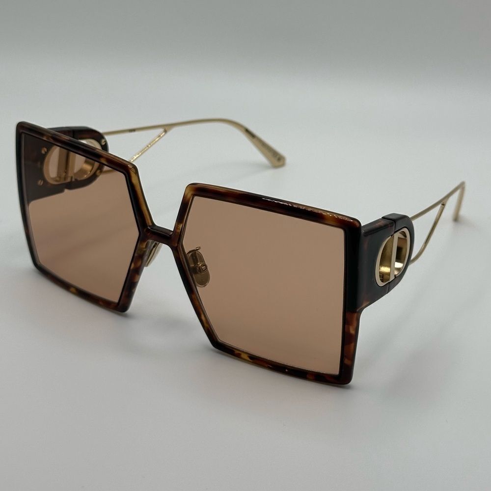 NEW Dior Sunglasses 30Montaigne SU 26L0 Blonde Havana Violet Women - Picture 4 of 10